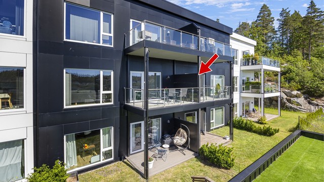 Kort vei til fine turområder og servicetilbud i Osedalen ca. 1 km fra boligen.