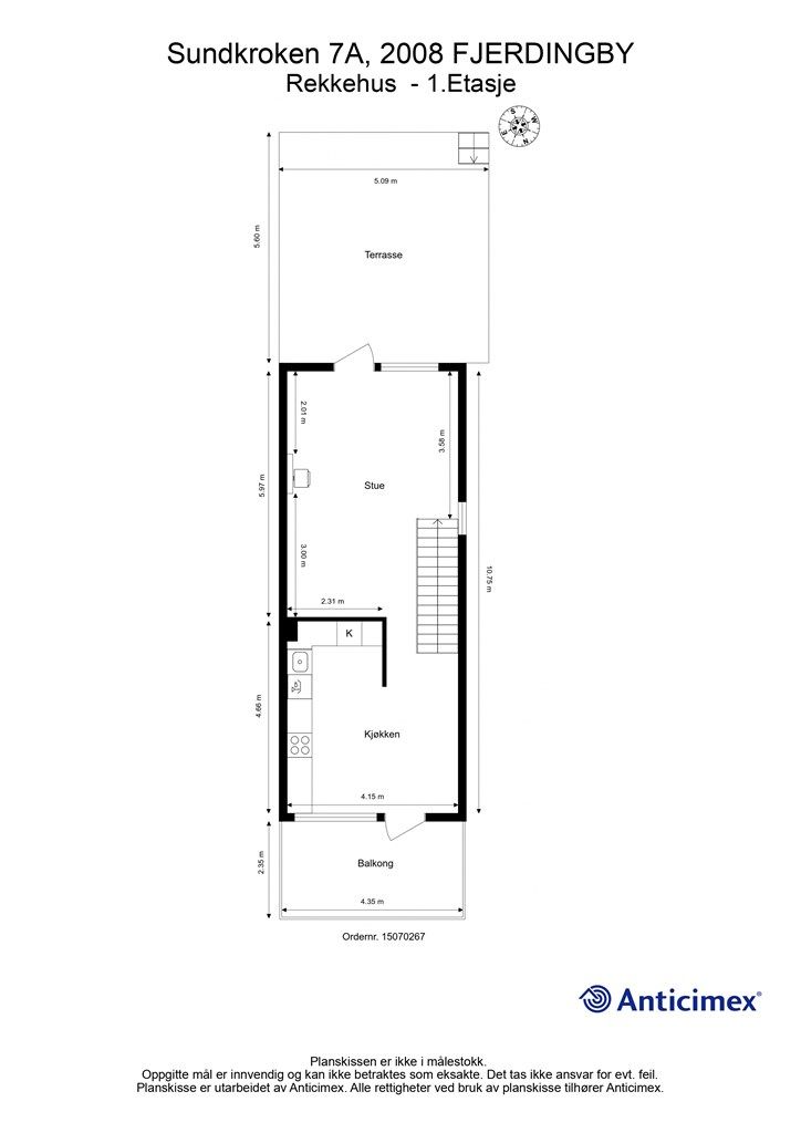 Plantegning 1. etasje