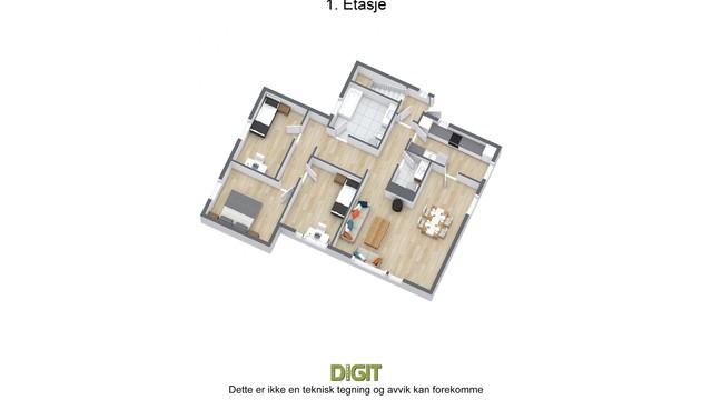 Rudsteinveien 38 - 3D - 1