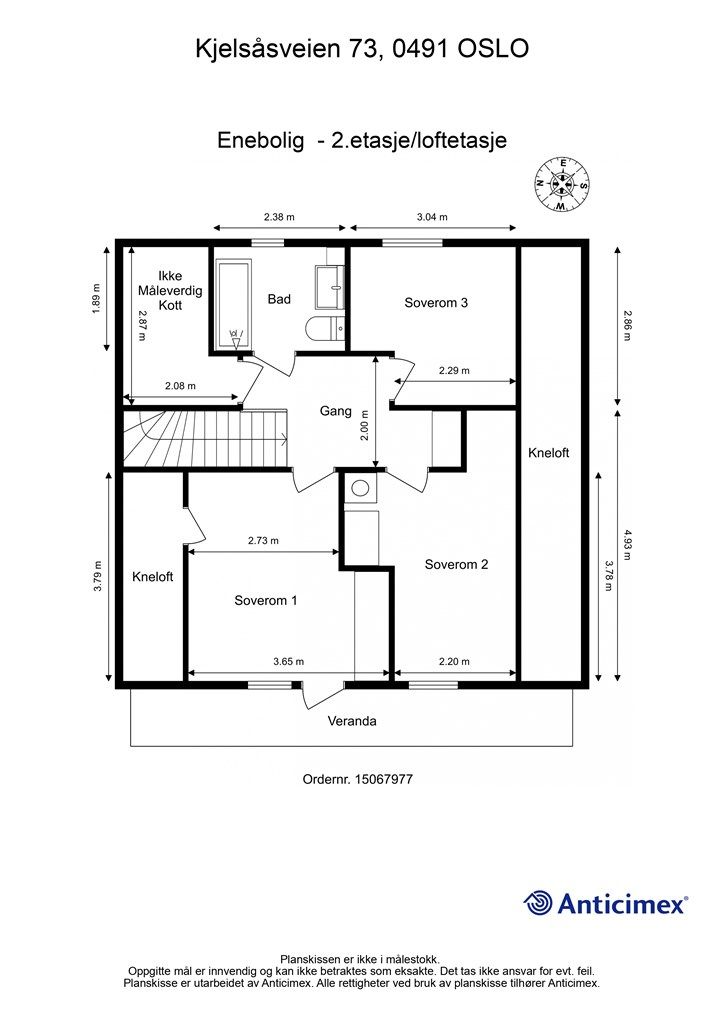 Planskisse 2. etasje