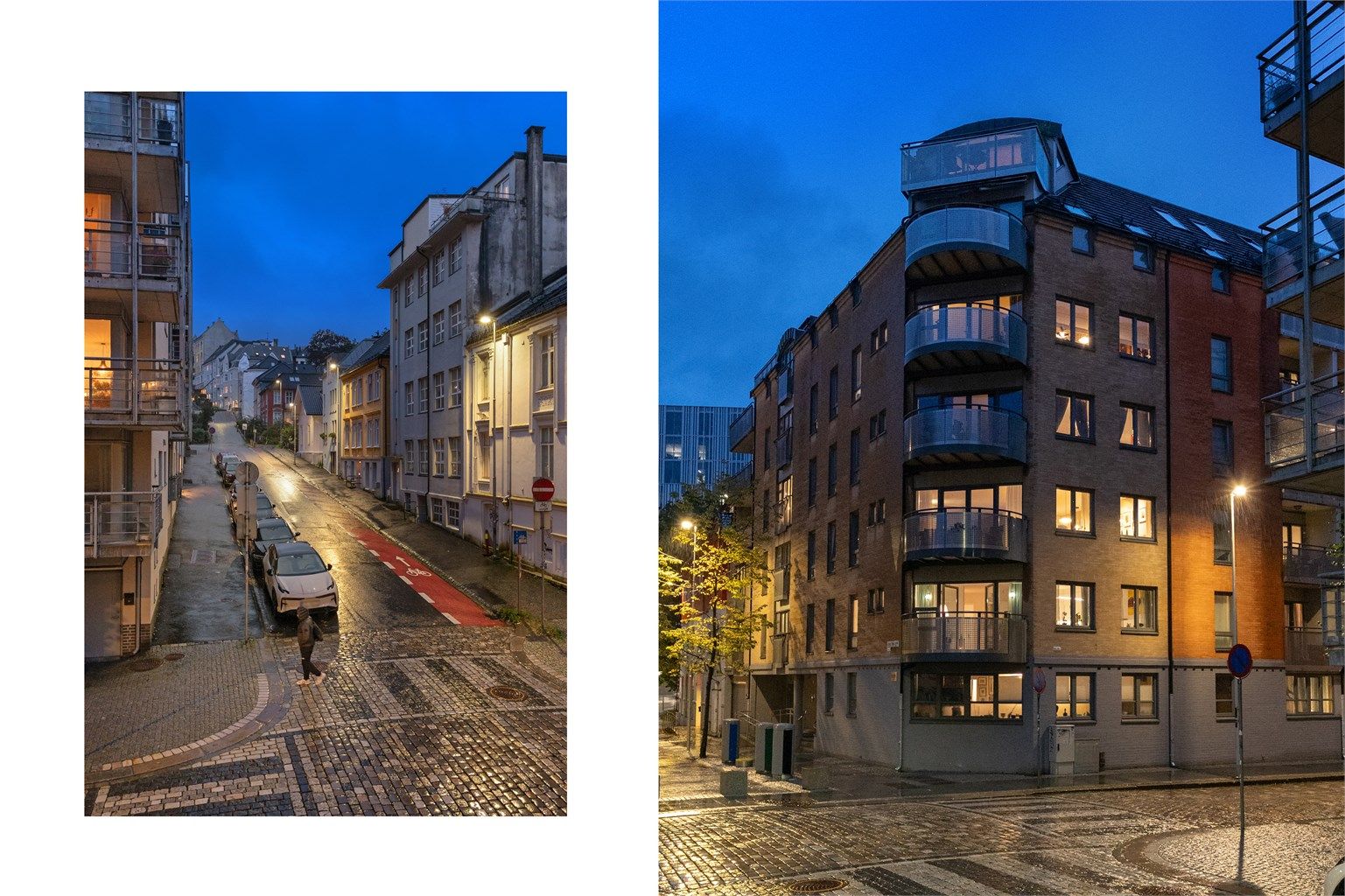 - Attraktiv beliggenhet i en sjarmerende sentrumsgate med brostein og klassisk bygningsmiljø -