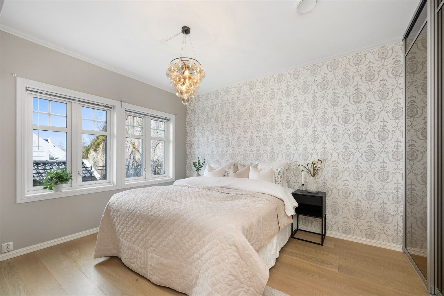 Soverom i 1. etasje som hører til hoveddelen