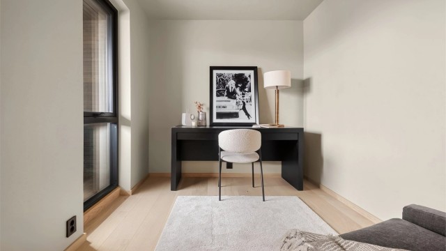 Det fjerde soverommet egner seg også utmerket som hjemmekontor eller gjesterom.