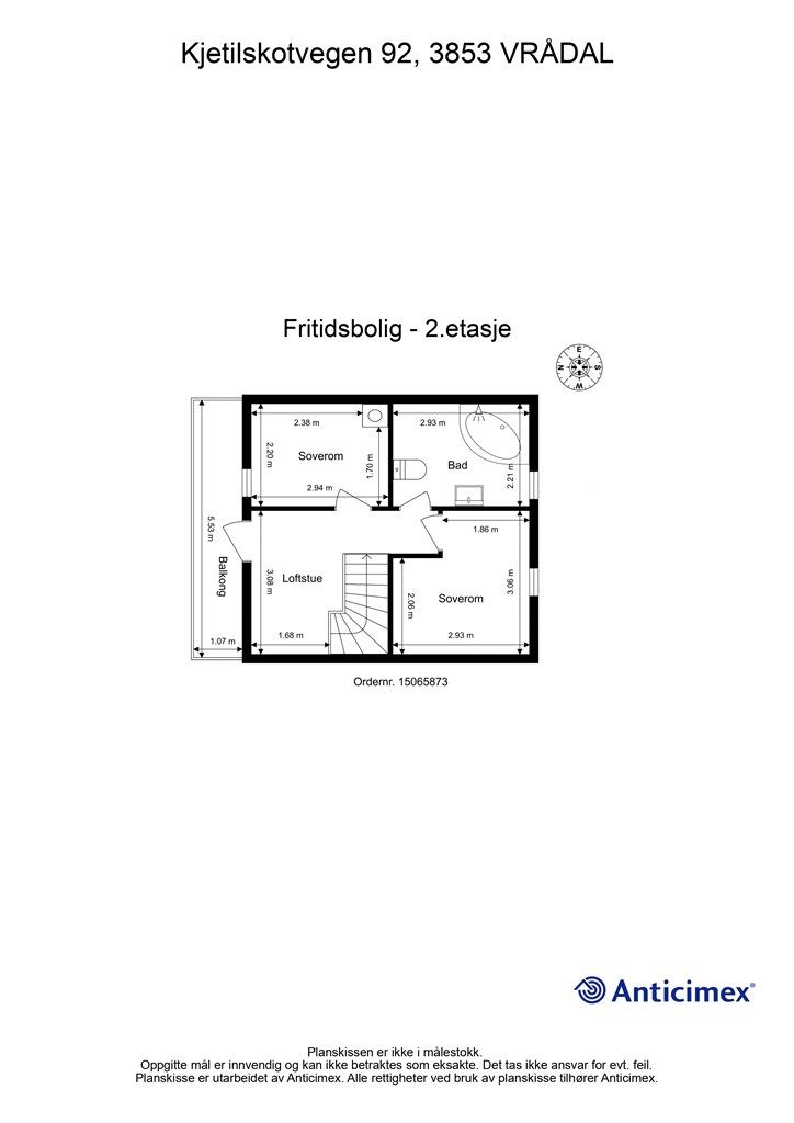 Plantegning 2.etasje