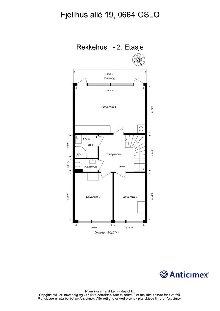 Plantegning - 2. Etasje