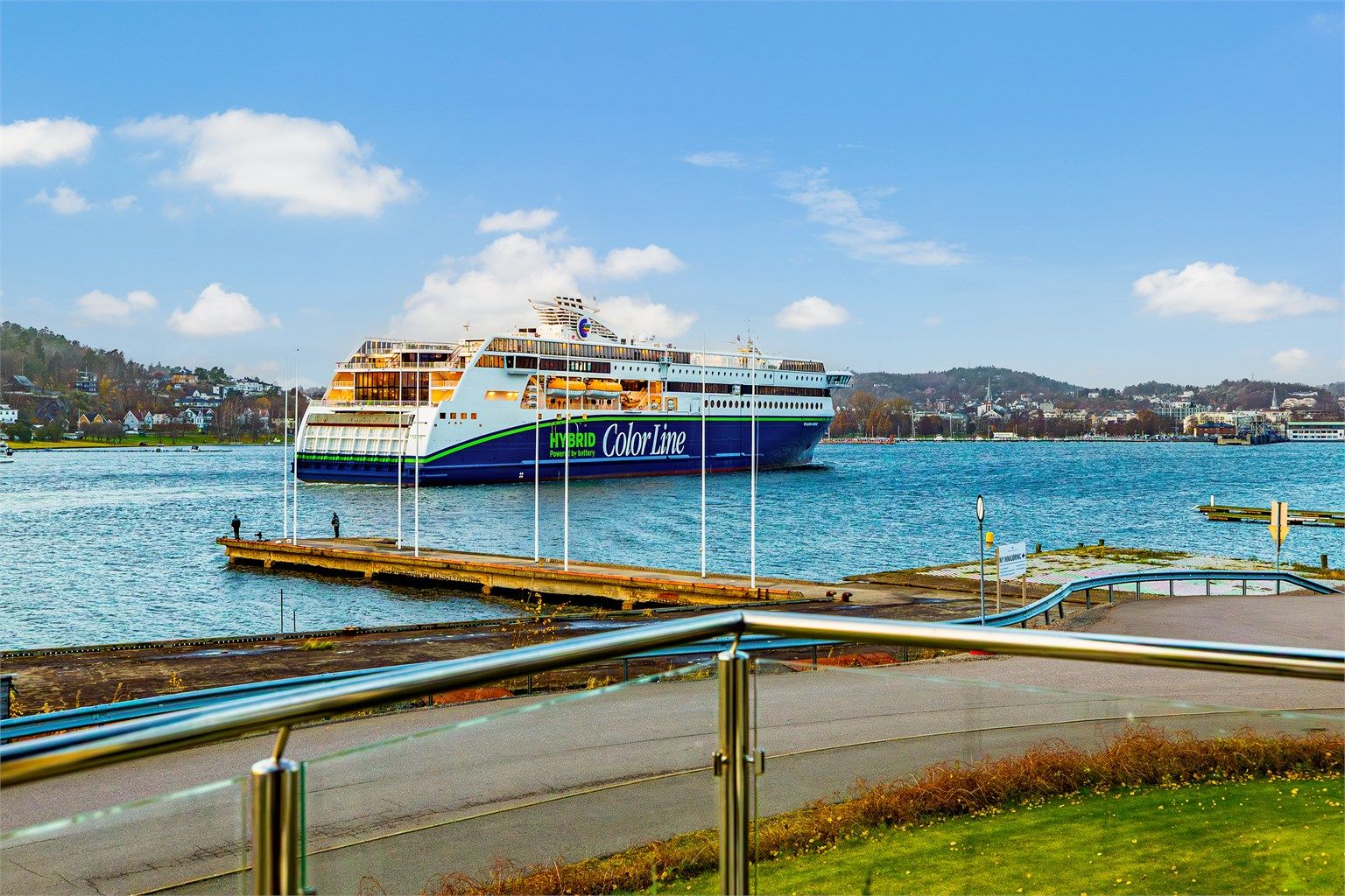 Sandefjord har ingen boplikt, noe som gjør denne leiligheten til et godt alternativ også som lettstelt fritidsbolig.