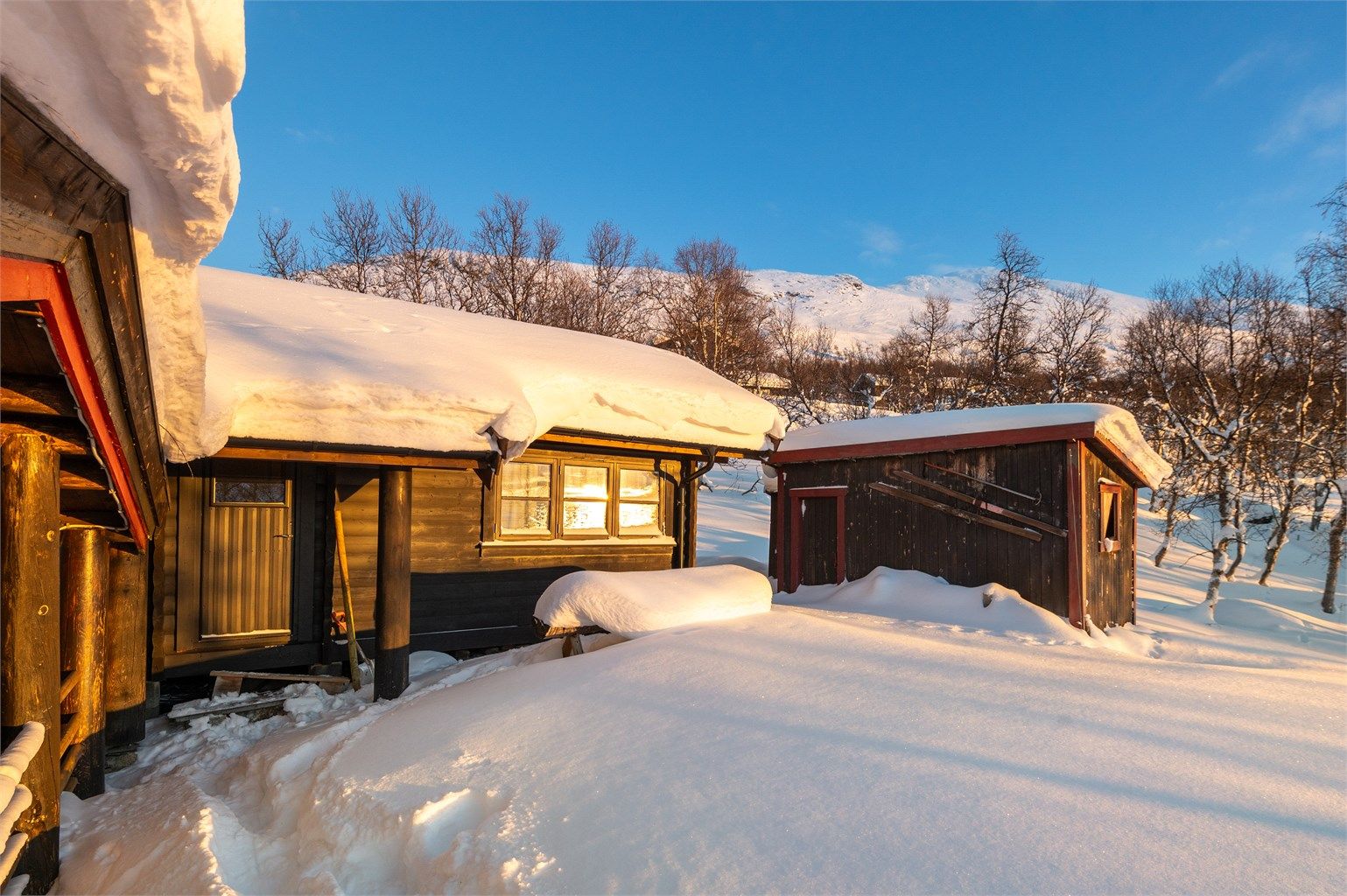 Hytte, anneks og frittstående bod. 