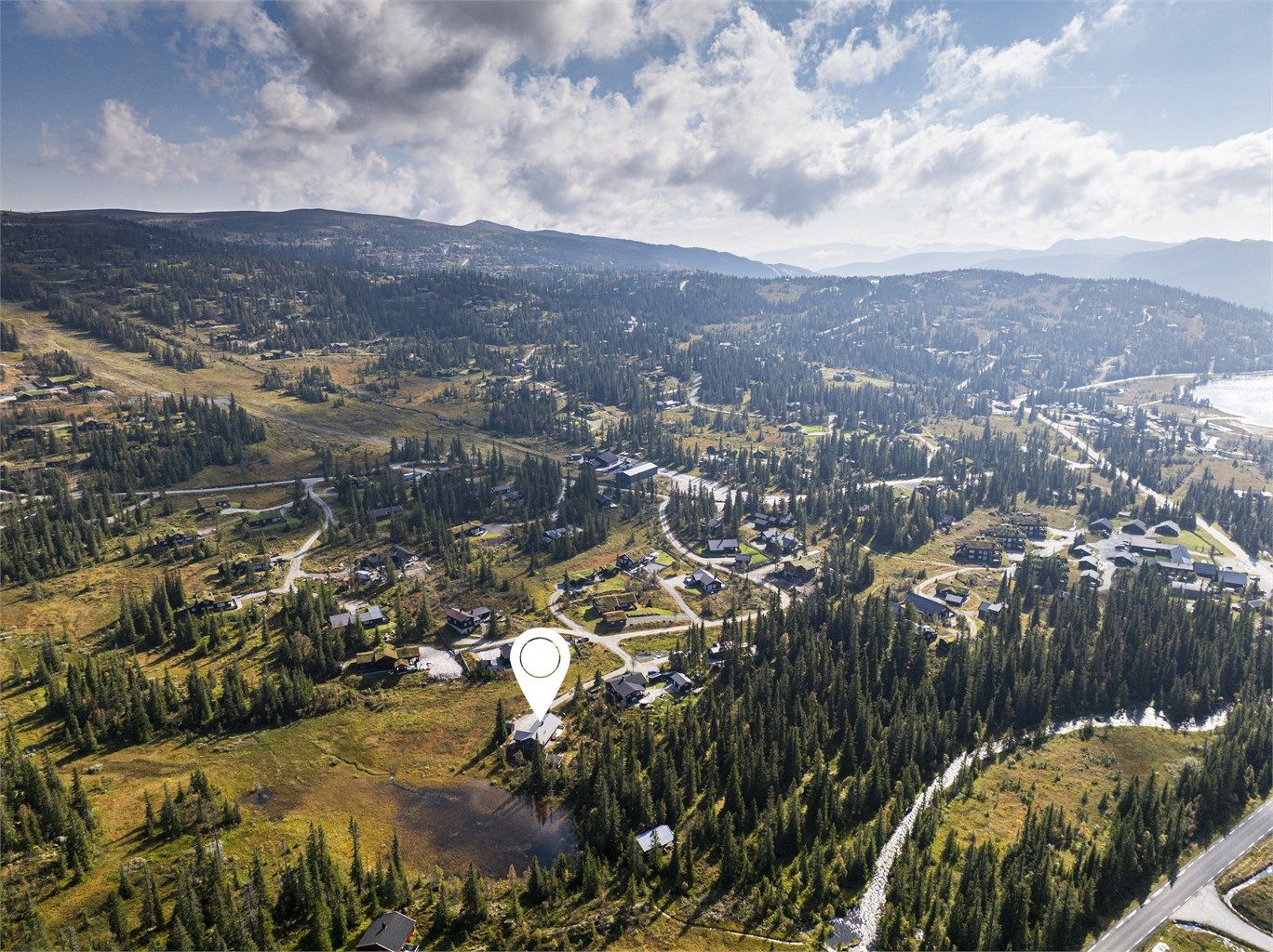 Skitrekk 300 meter ovenfor og flotte langrennsløyper i umiddelbar nærhet. Foto: Morten Woldstad