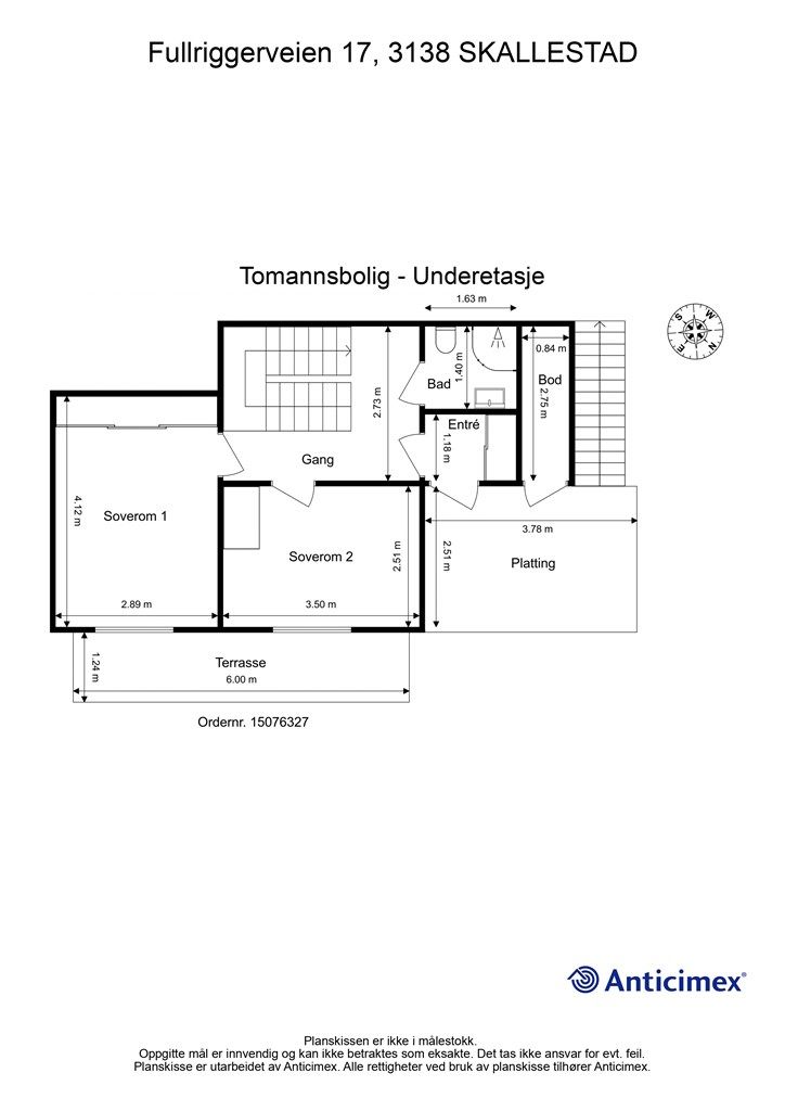 Plantegning-Underetasje