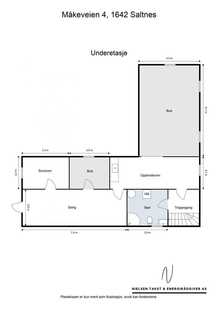 Floorplan letterhead - Måkeveien 4, 1642 Saltnes - Underetasje - 2D Floor Plan.jpg