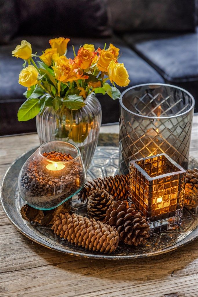 Leiligheten er lun og hyggelig.