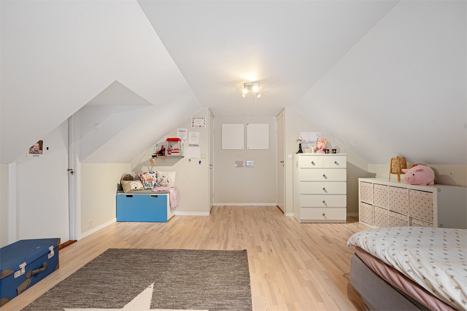 Innredet loft etg. - Soverom 2