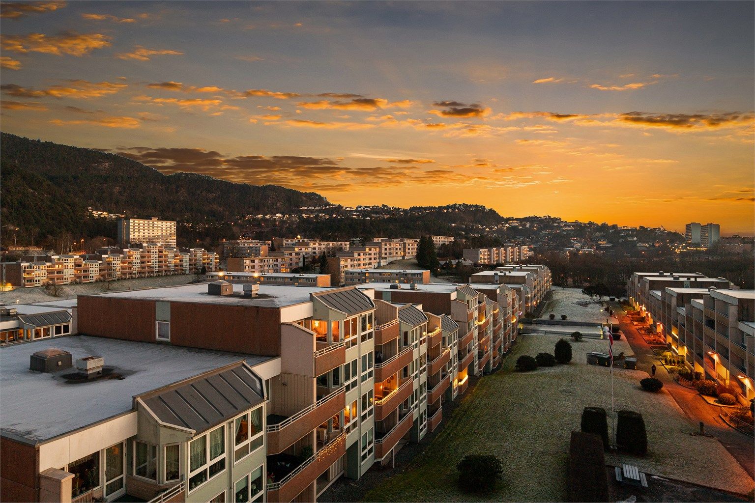 - Utsikt fra egen balkong -