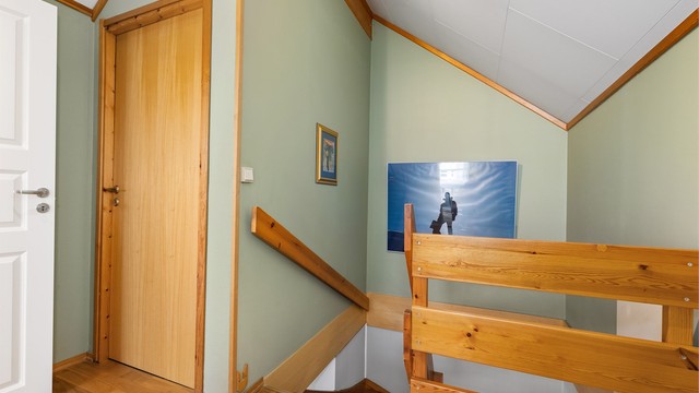 Trappegangen i loftsetg.
