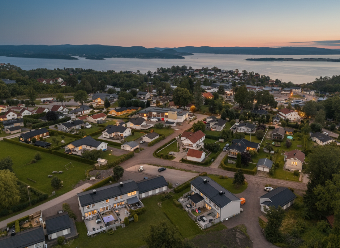 Boligen er beliggende barnevennlig i rolige omgivelser på Neperud. Kort vei til barnehage, skoler og dagligvare
Foto: Tor Harald Johannessen