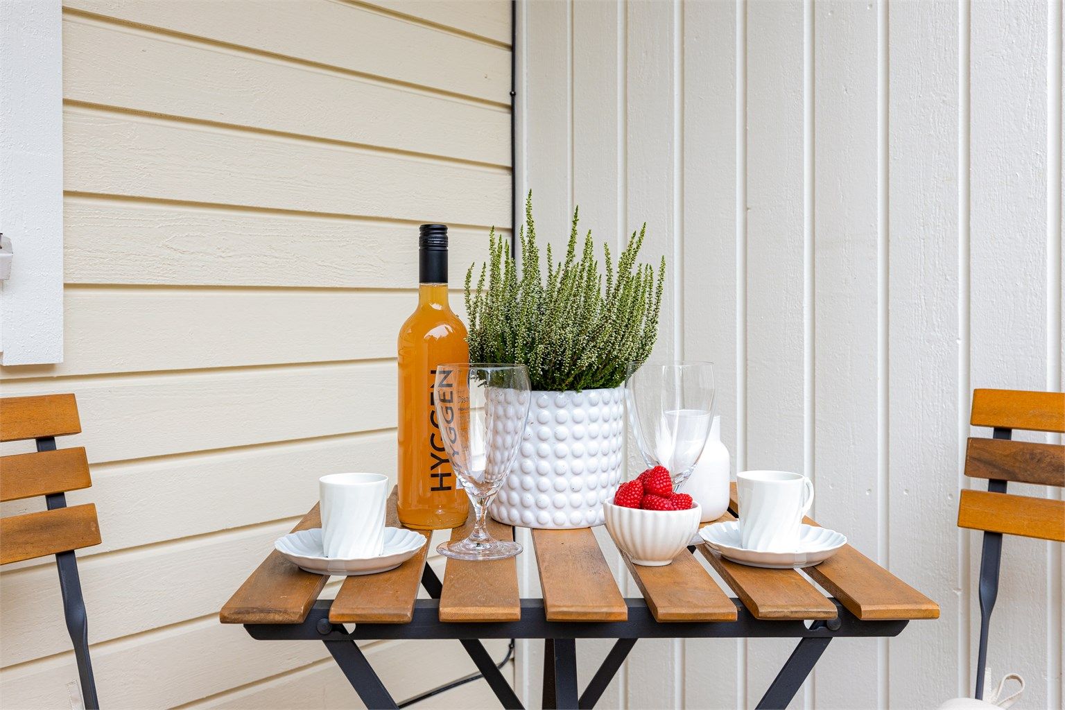 Detaljbilde uteplass