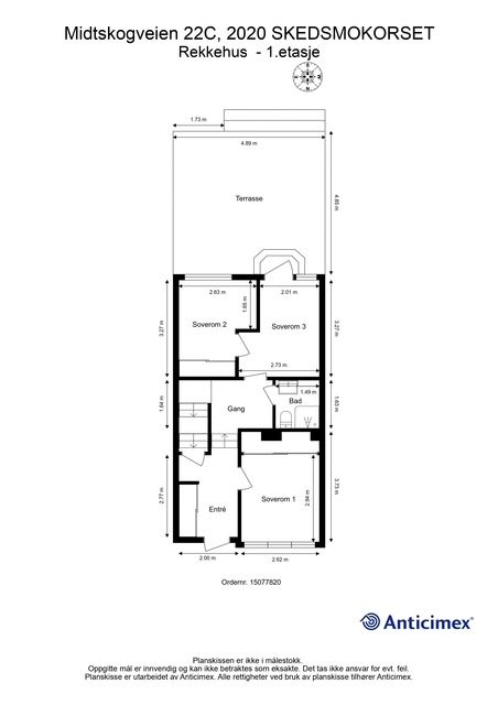 Plantegning  1. etg.