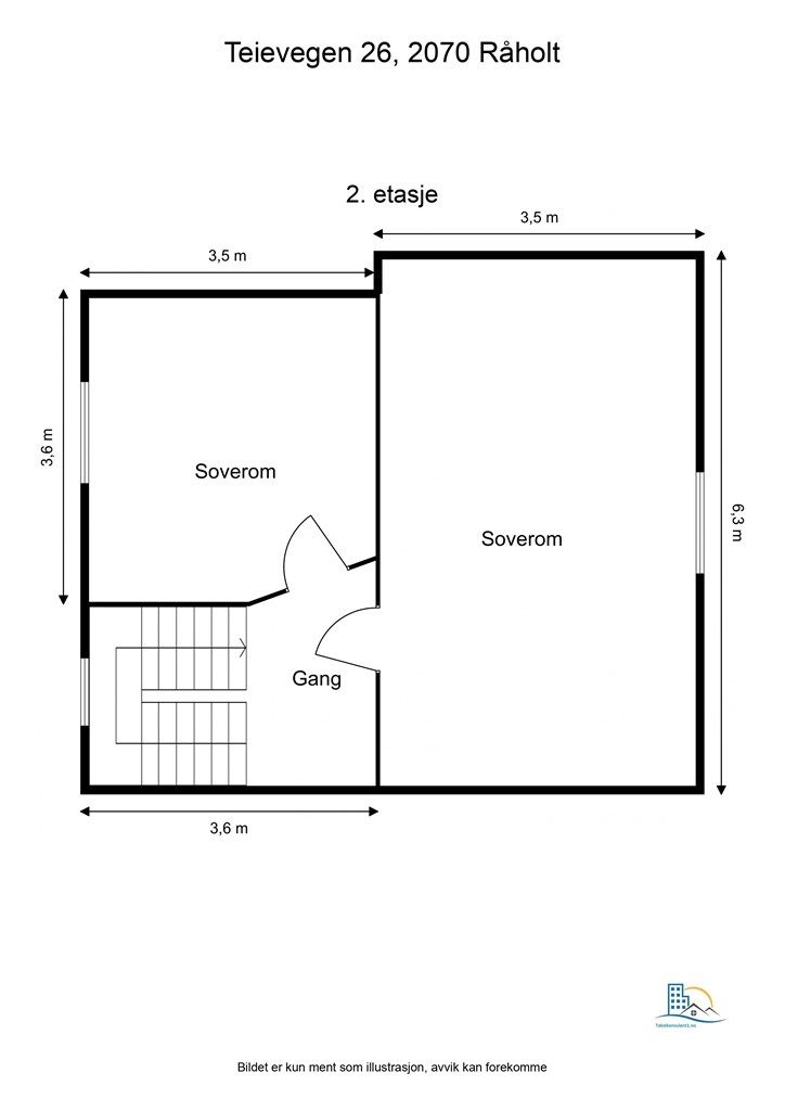 Plantegning 2.etasje 