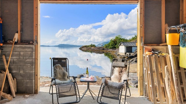 - Her er det god plass til å nyte sommerdagen -