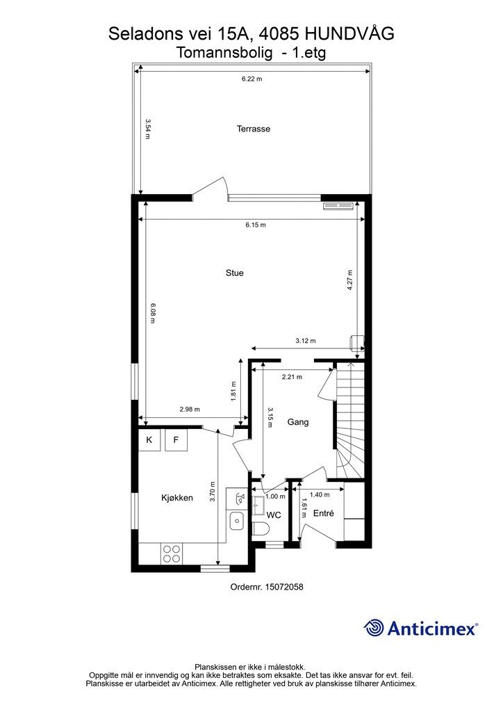 Plantegning - 1.etg.
