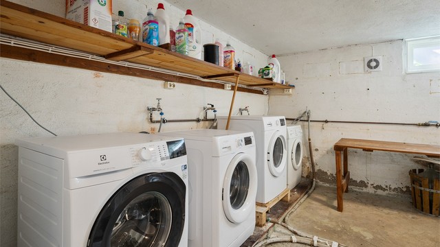 Felles vaskerom i kjeller - Borettslaget har vedtatt at samtlige vaskekjellere skal renoveres med oppstart sommeren 2026