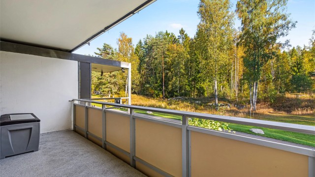 Østvendt balkong på 8 kvm og hyggelig utsyn