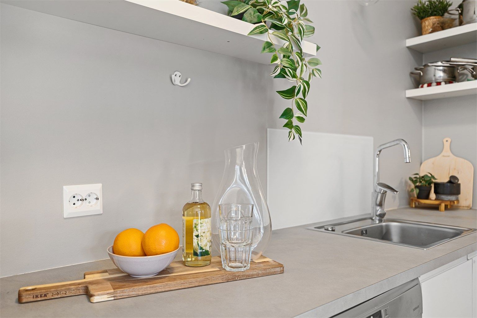 Her er alt lagt tilrette for å kunne kokkelere. 