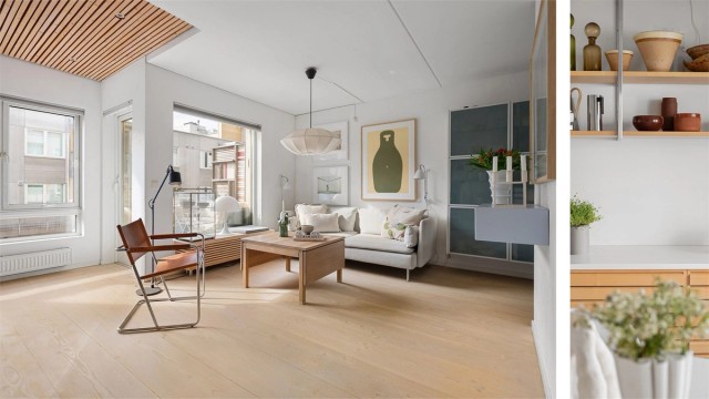 Emir Mekic v/Krogsveen Løren presenterer Kanonhallveien 24 D! Foto: Mats Holst