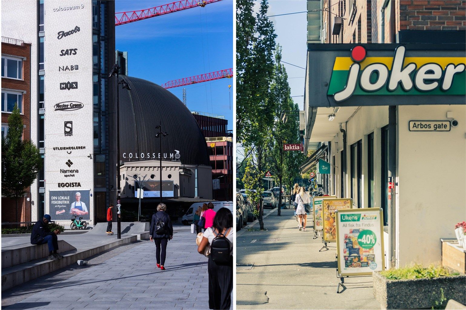 Dagligvarebutikker, treningssenter, kino og servicetilbud ligger bare få minutters gange unna – alt du trenger samlet i nabolaget.