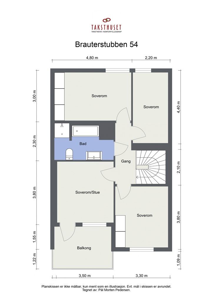 Plantegning 2. etasje