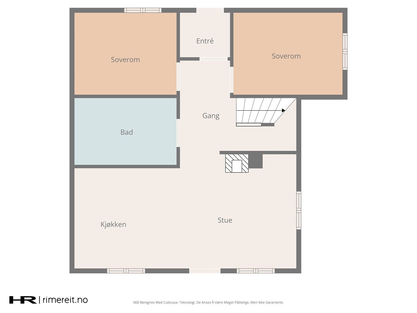 1. etasje plantegning