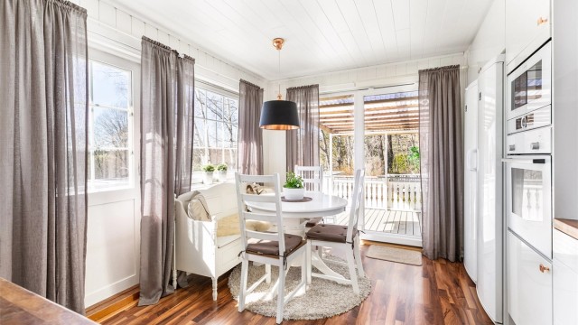 I hverdagen er kjøkkenet med spiseplass boligens kanskje mest naturlige samlingsrom for familien.