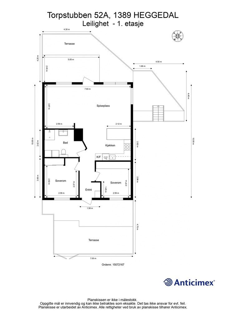Plantegning - 1. etasje