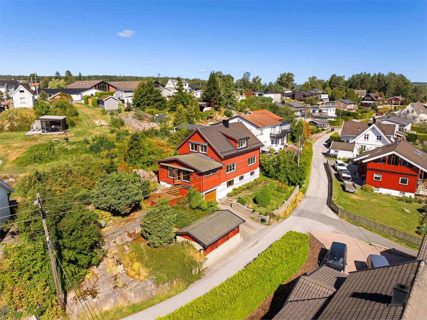 Hageveien 4 presenteres av Per-Espen Omberg i Krogsveen. Fotograf; Kristoffer Kristiansen.