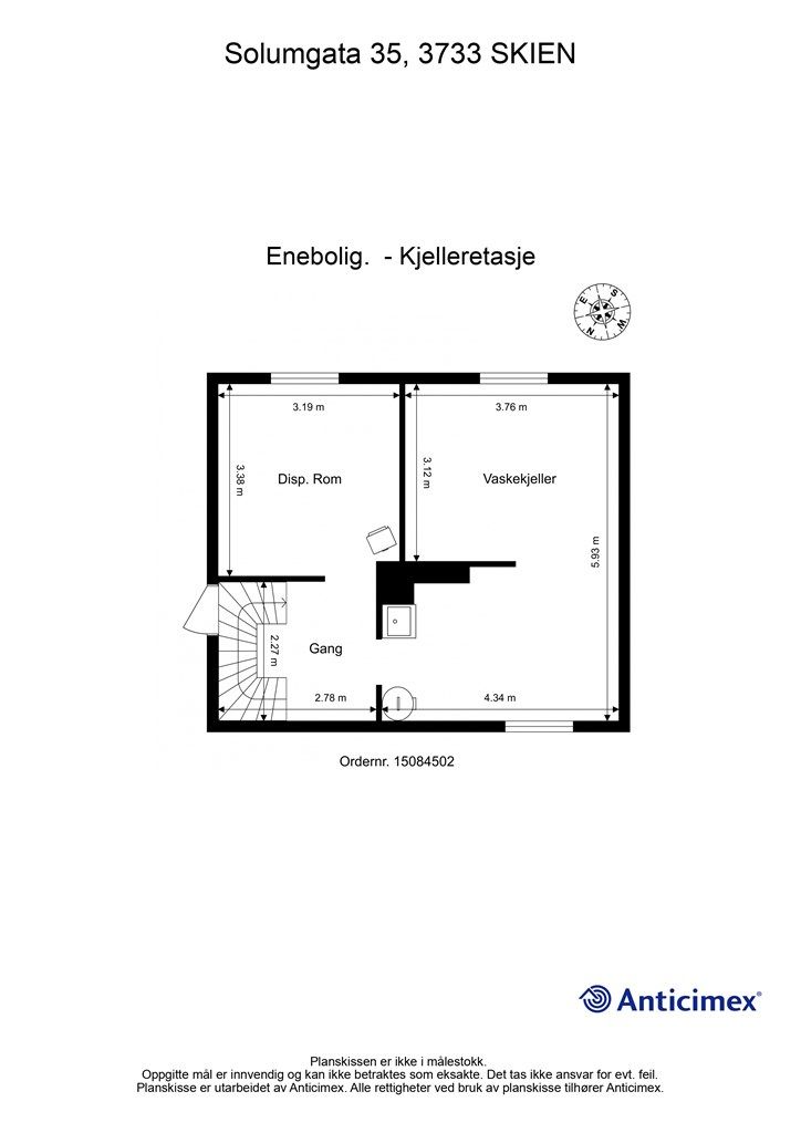 Plantegning-Kjeller
