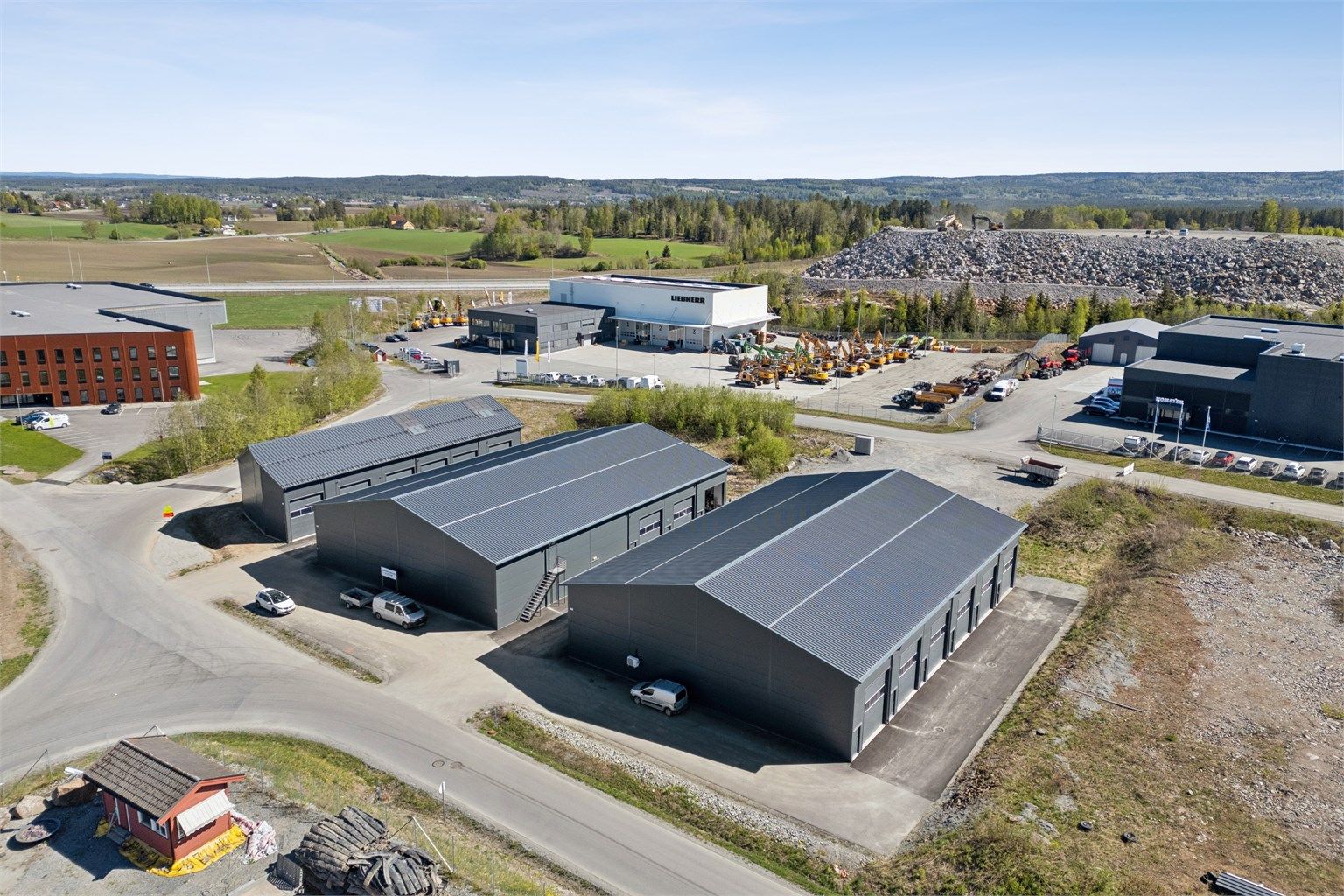 Oversiktsbilde drone