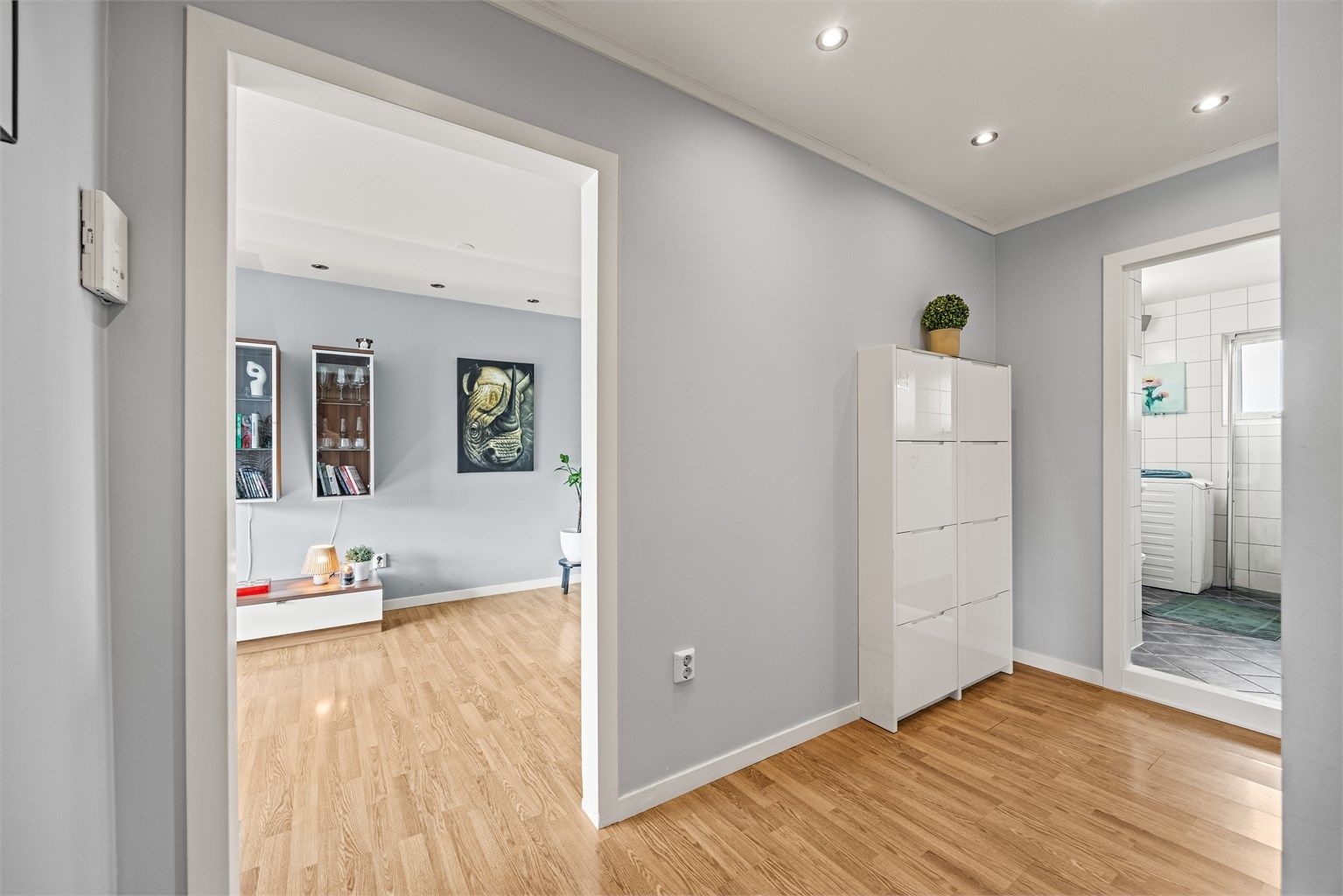 God plass til skoskap eller annen garderobe løsninger. 