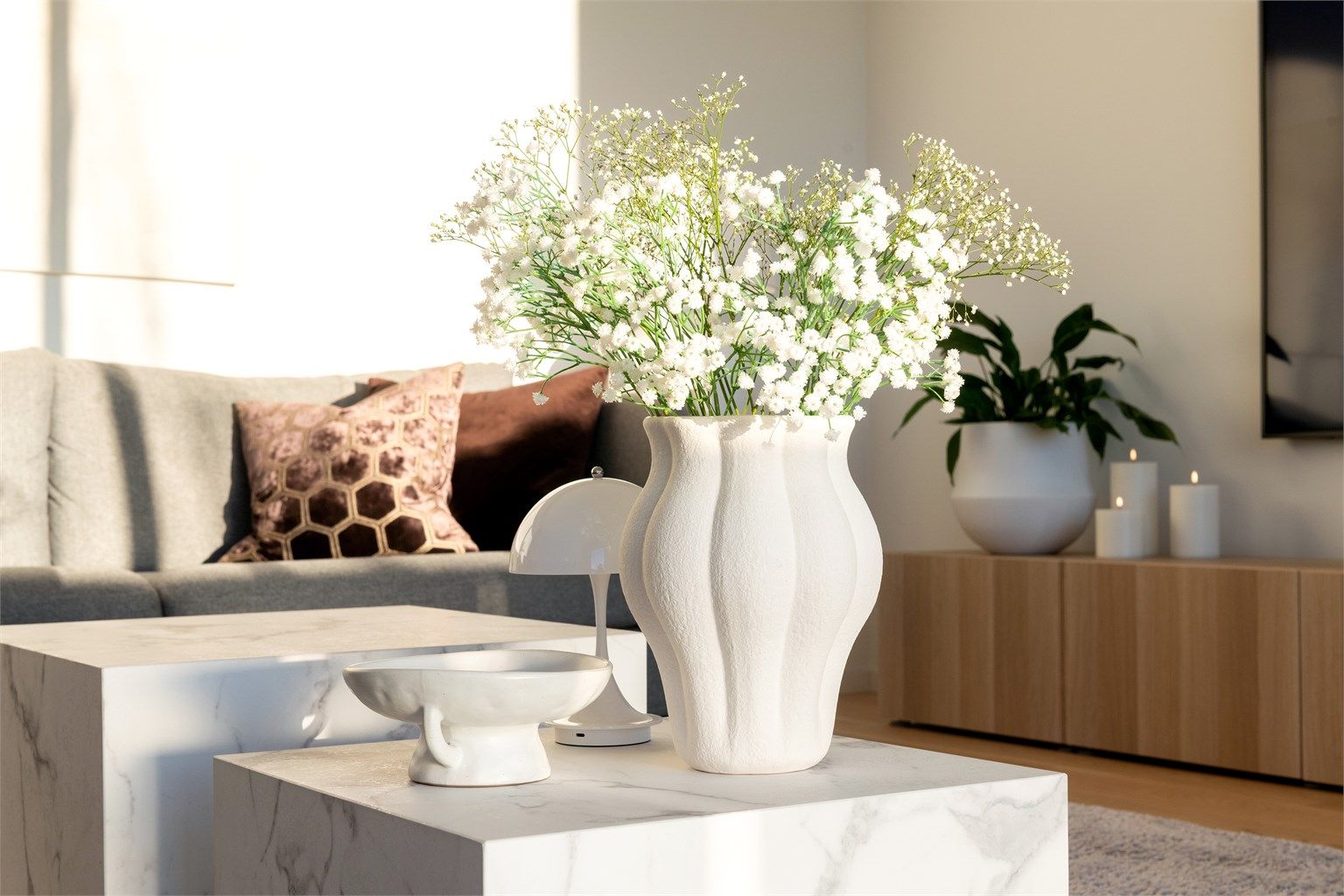 Interiørdetalj fra stuen