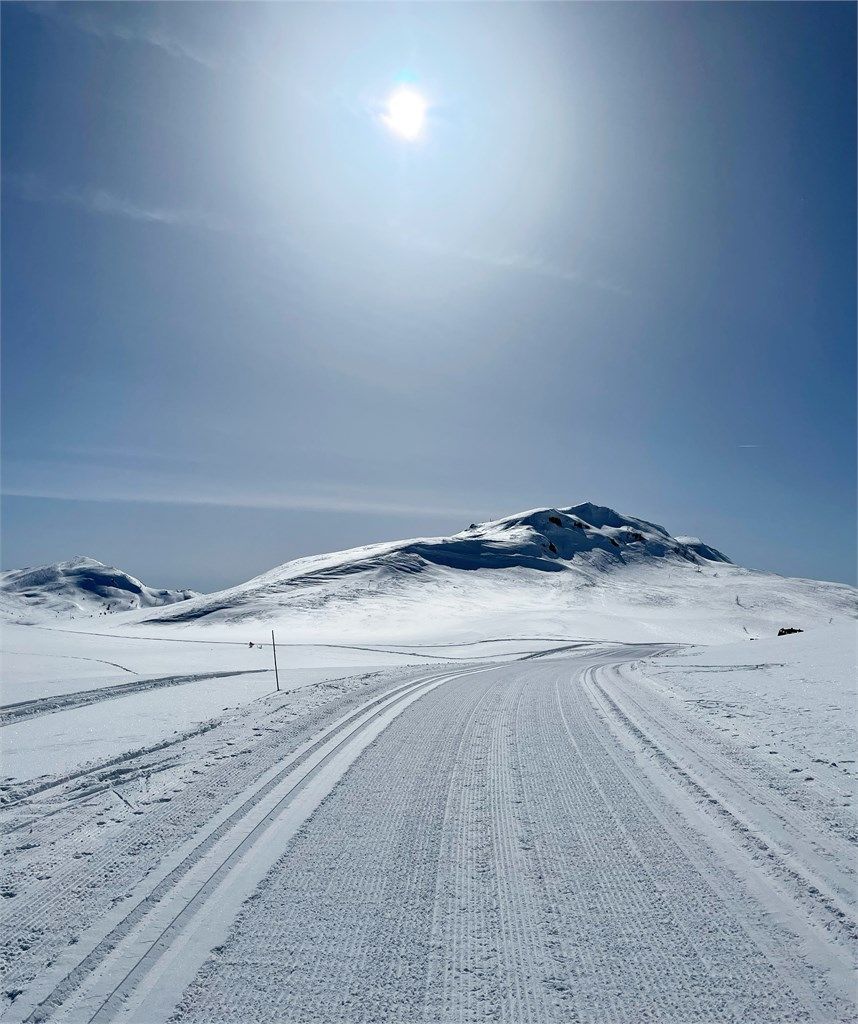 Ingenting er som nypreparerte skiløyper! (Silkedalen)