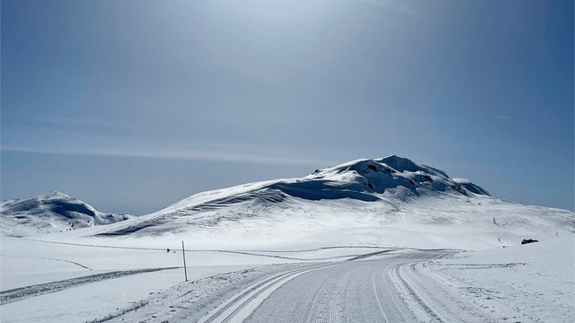 Ingenting er som nypreparerte skiløyper! (Silkedalen)