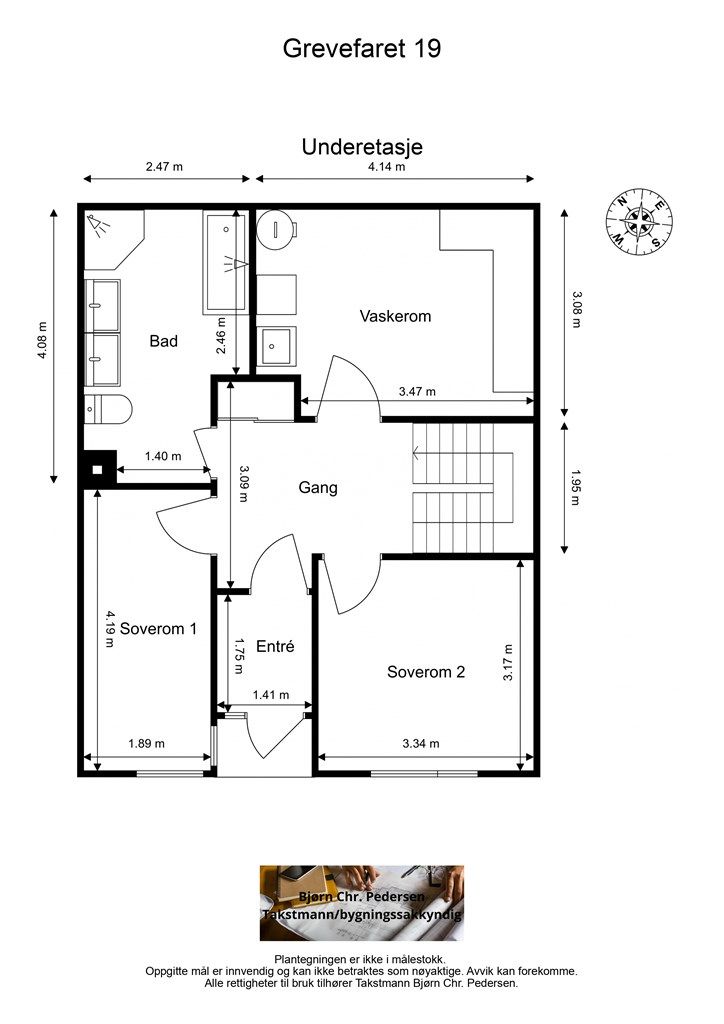 Plantegning underetasje