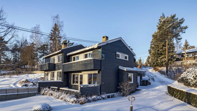 Velkommen til Peder Ankers vei 6! Foto: Hanne Bruland