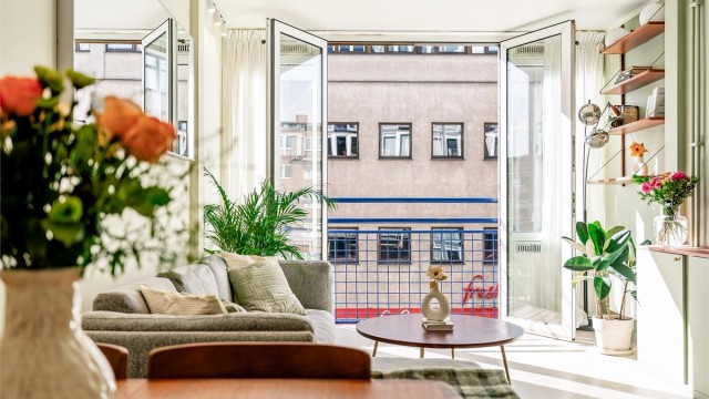 Velkommen til Dælenenggata3A! Presentert av Emma Eikrem v/ Krogsveen Majorstuen og Oslo Vest. Foto: CASP