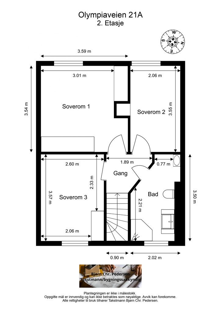 Plantegning 2. etasje