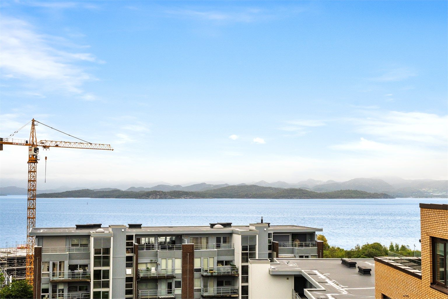 Flott sjøutsikt over Gandsfjorden.
