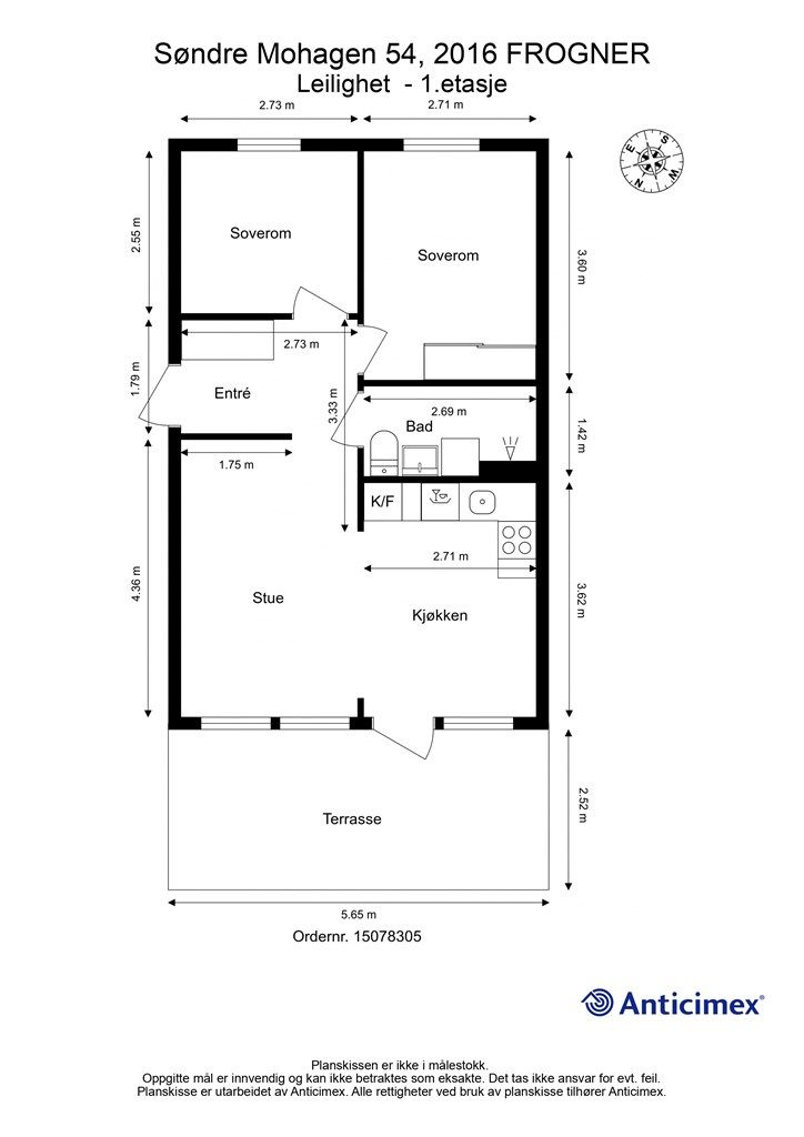 Plantegning 1.etasje 