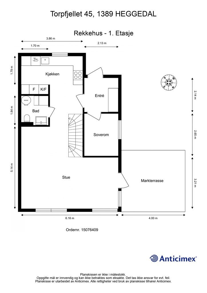 Plantegning 1. etasje