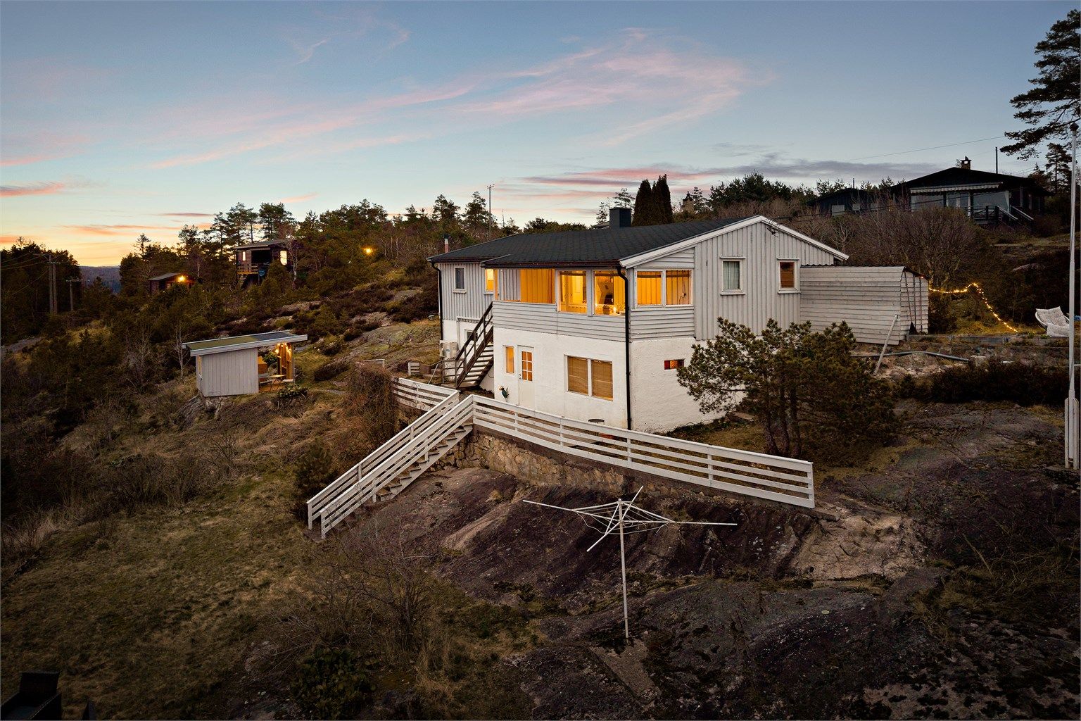 Man kan leie båtplass tilknyttet Gylteåsen Båthavn, til en gunstig pris.