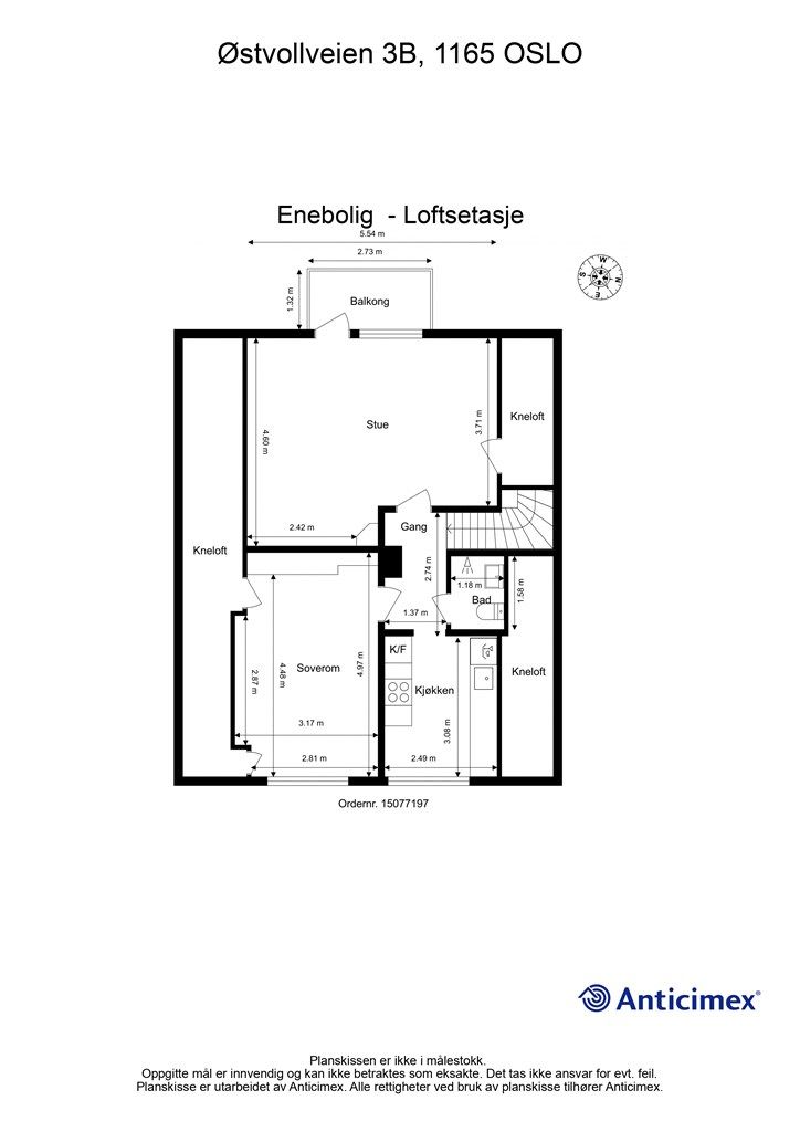 Plantegning 2. etasje