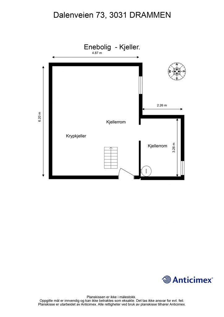 Plantegning - Kjeller